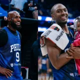 LeBron James y Tyrese Maxey protagonizan tierno momento viral