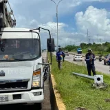 Recuperan alumbrado vial en la avenida Bella Vista de Maturín