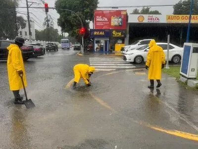 Más de 500 brigadistas atienden las lluvias en Santo Domingo