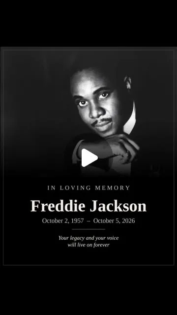 Publicación de Instagram de Freddie Jackson