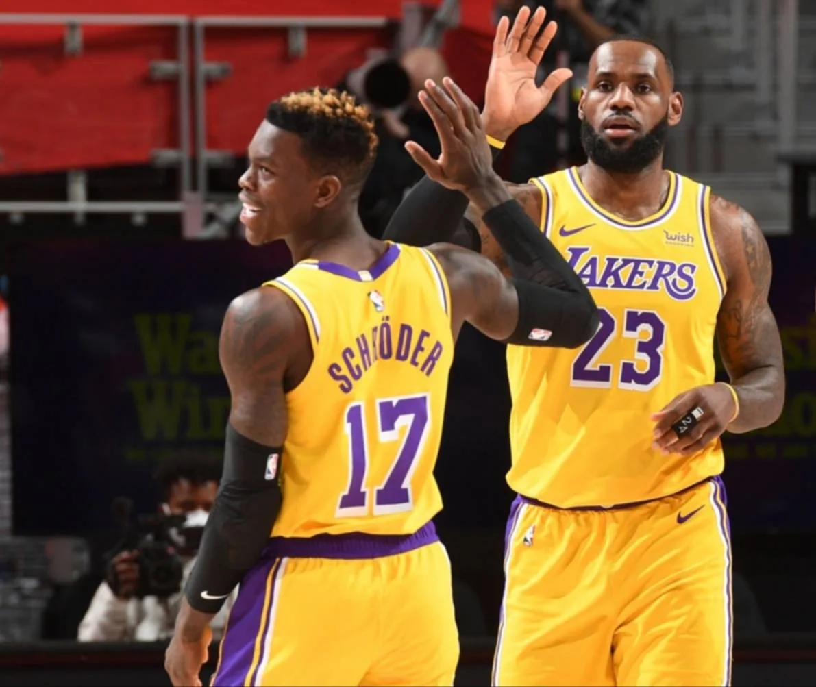 LeBron sitúa a Schröder al hablar de la rapidez de Maxey