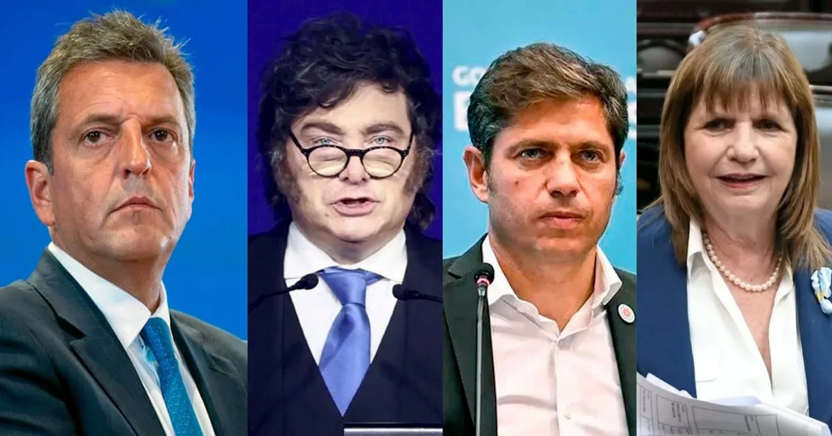 Una encuesta deja a Milei y Bullrich en empate con el PJ
