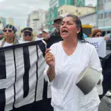 Trabajadores de la salud protestan en Caracas por salarios y condiciones laborales