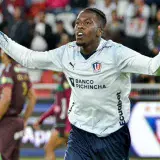 Jan Hurtado marcó doblete con Liga de Quito