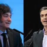 Milei arremete contra Sánchez durante la campaña española