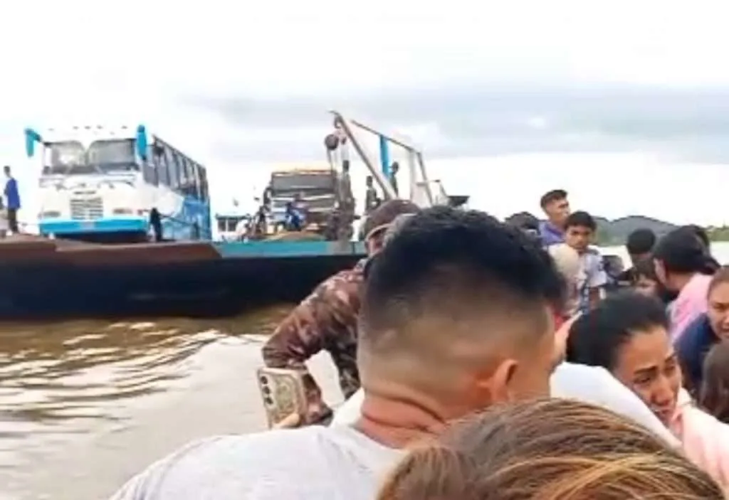 Guaya de 34,5 kilovoltios cayó sobre chalana en el Orinoco