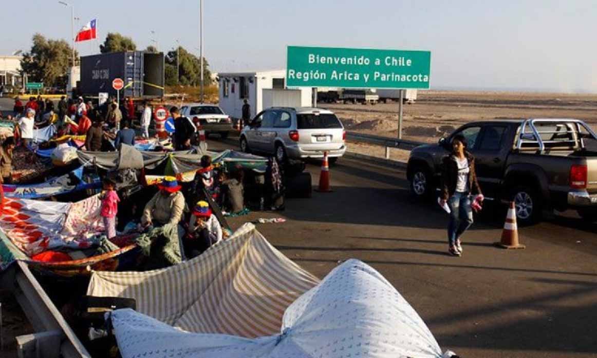 Chile confirma "conversaciones" para repatriar a venezolanos varados