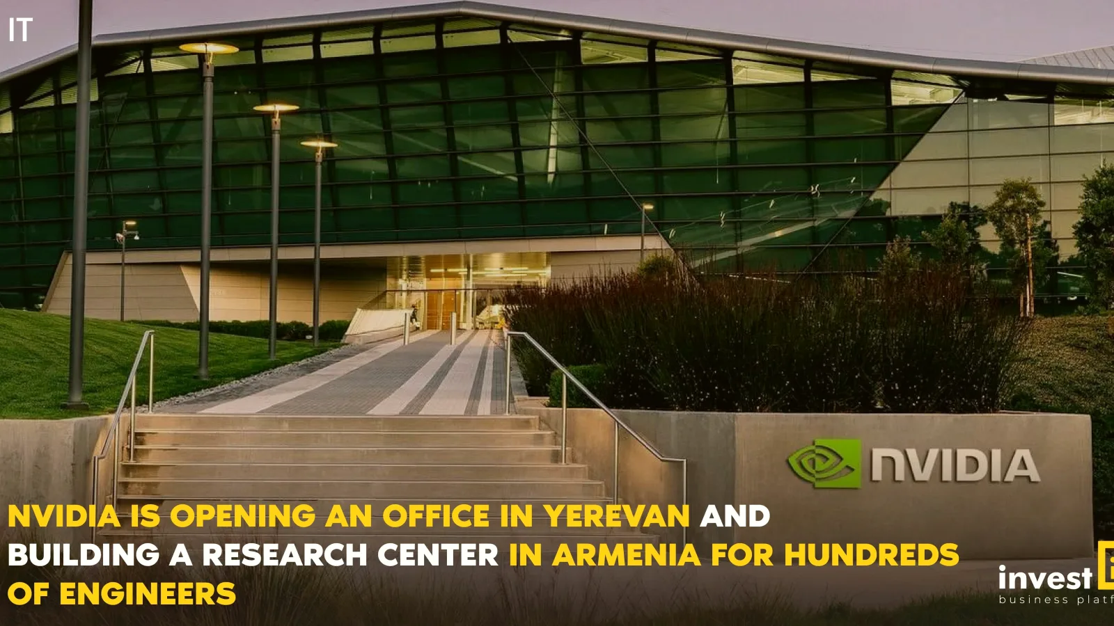 Armenia activa una planta de IA con apoyo de EE.UU. y NVIDIA