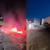 Vecinos de La Piedra trancan la vía Morón-Coro por agua