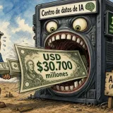 Bloomberg calcula en USD 30.700 millones un centro de IA