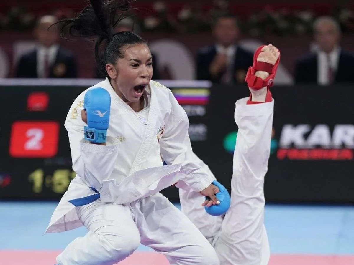 Yorgelis Salazar gana plata en karate en Salzburgo