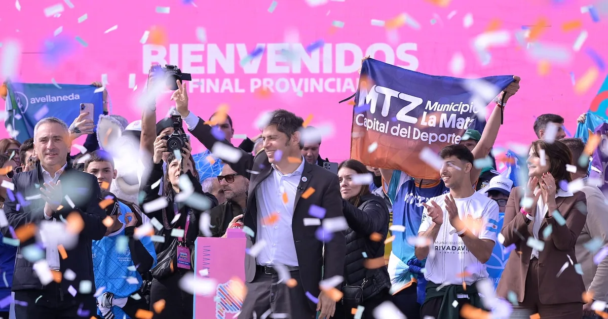Kicillof abrió en Mar del Plata la final de los Bonaerenses