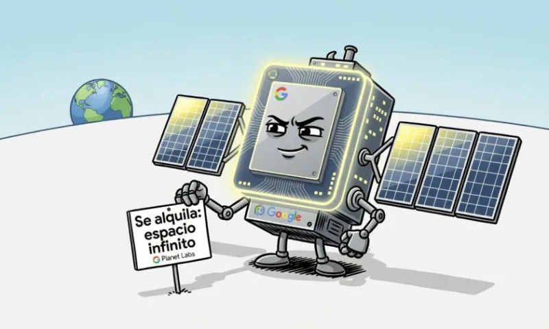 Google prueba chips de IA en el espacio con misión de SpaceX