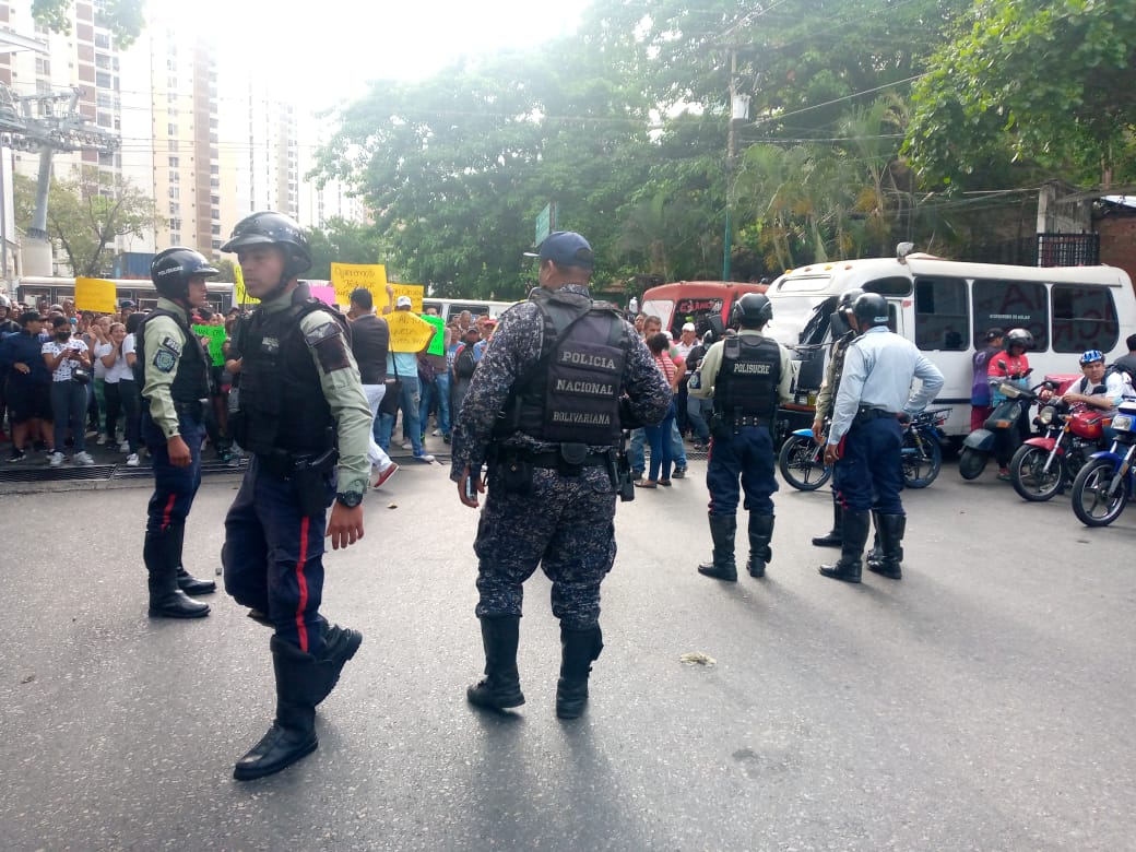 Alias El Wilexis organizó protesta contra operativos policiales en Petare