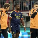 Saka sale lesionado ante el Bayern y preocupa al Arsenal