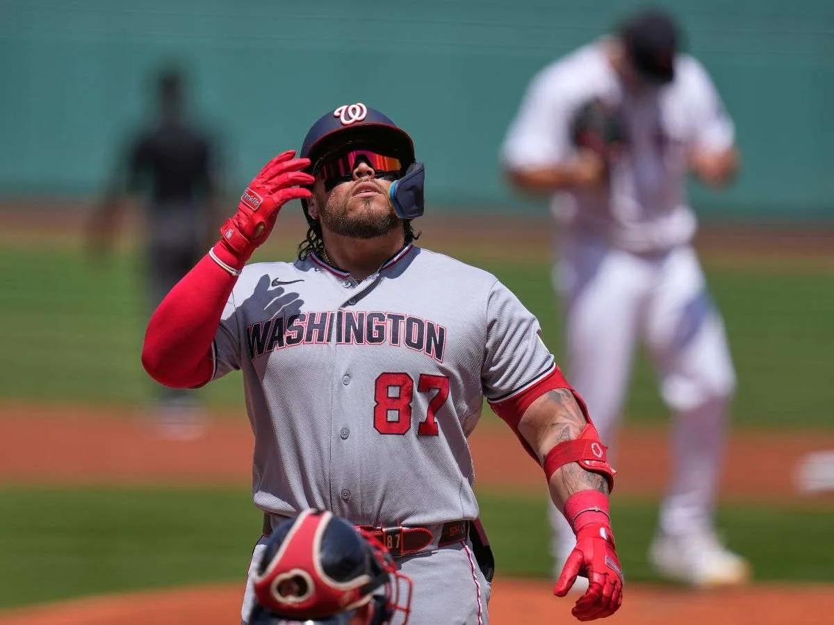Chaparro sacó su primer jonrón del año y ayudó al triunfo de Washington en Boston