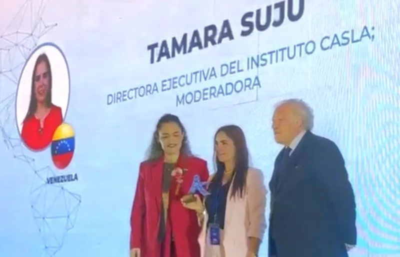 Tamara Sujú es distinguida en México por su defensa humanitaria