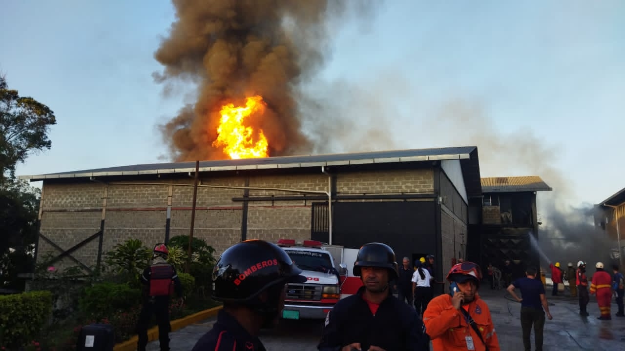 Incendio en la Panamericana sin registro de pérdidas humanas
