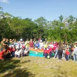 Reforestaron el cerro Quebrada Honda en Montalbán
