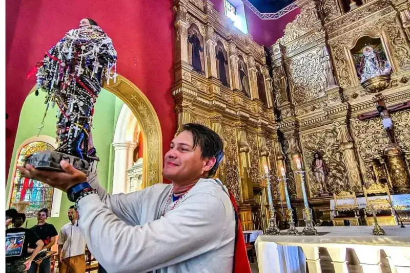 Peregrino completó caminata de 83 días en honor a José Gregorio