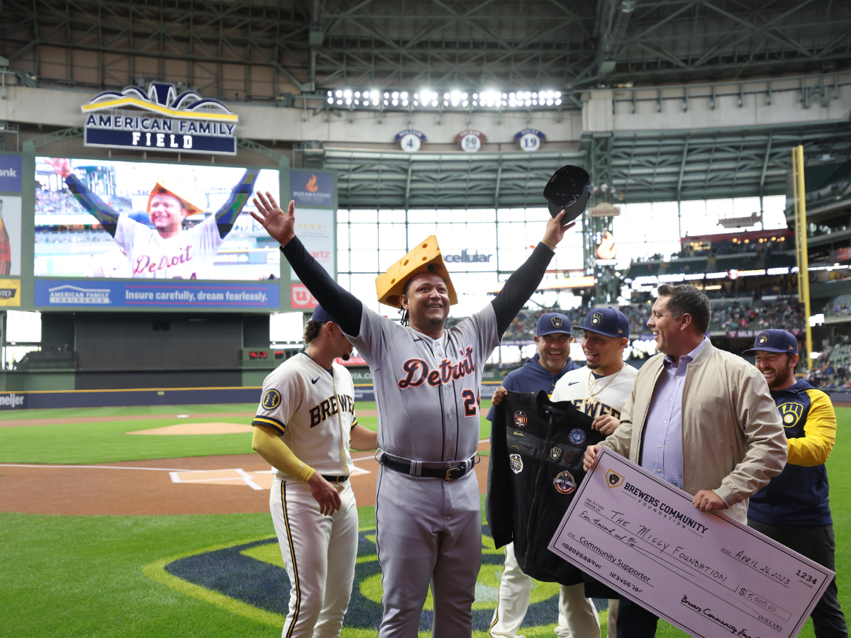 Miggy recibió homenaje en Milwaukee