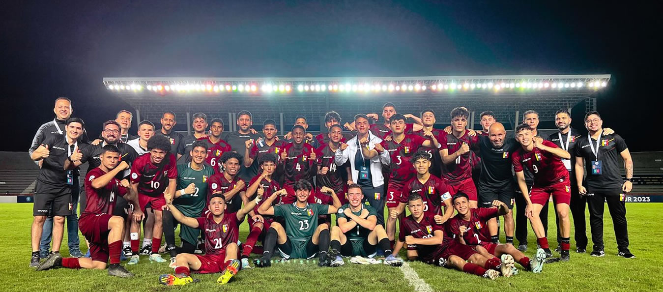 La Vinotinto sub-17 iniciará este martes el hexagonal del Sudamericano