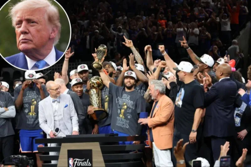 Knicks debaten visita a la Casa Blanca tras ganar la NBA