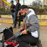 Cinco drones y una red neuronal buscan víctimas en La Guaira