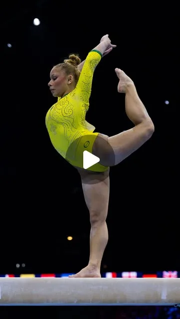 Publicación de Instagram de Conf. Brasileira de Ginástica