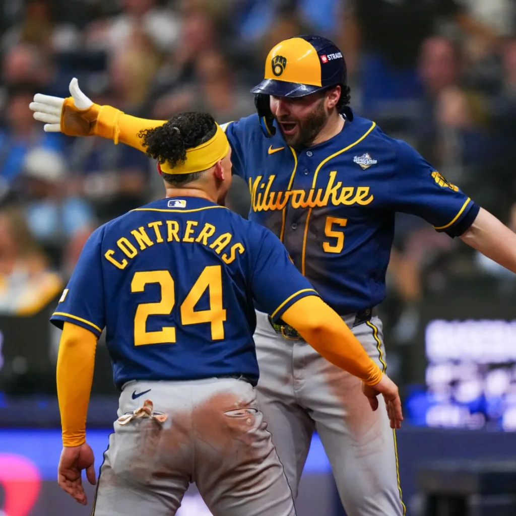 Chourio, Contreras y Senzatela van por un doblete histórico