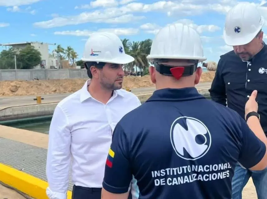 Viceministro inspecciona infraestructura acuática en Zulia