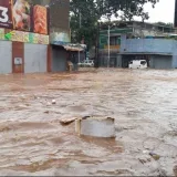 Lluvias y vientos golpean Caracas y Miranda
