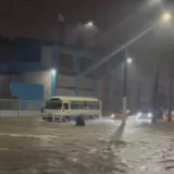 Lluvias anegan calles de Santiago y bloquean vías en Mao