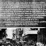 La elección de 1983 marcó el regreso democrático argentino