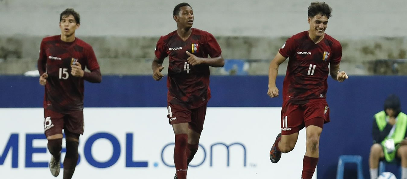 Sólido triunfo de la Vinotinto sub-17 ante Bolivia