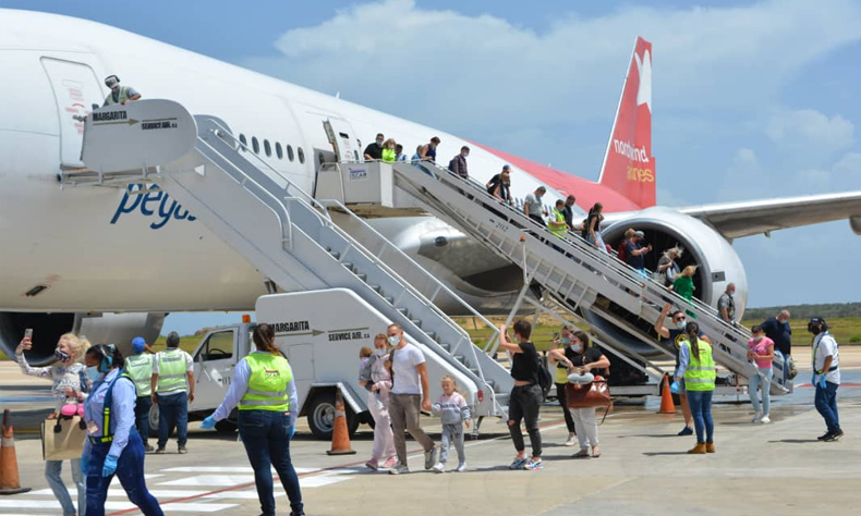 Conseturismo reporta incremento del 50% en vuelos hacia Margarita