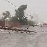 Downburst dejó vientos de más de 120 km/h en Maracaibo