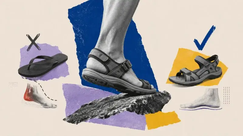 Qué sandalias sirven para caminar sin castigar los pies