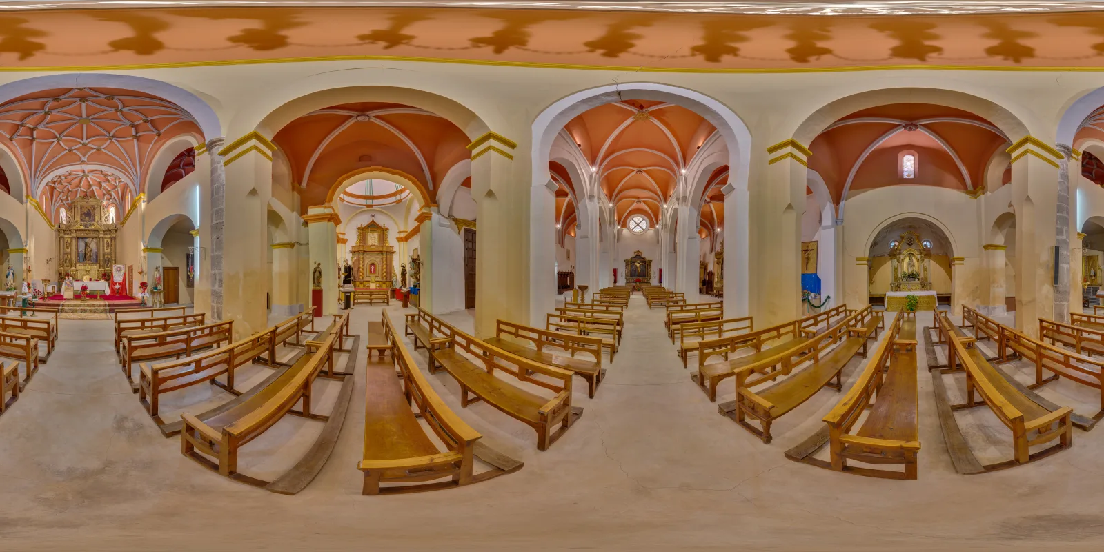 Panorámica esférica de San Andrés, Calatayud, España, 2014 12 29, DD 01 176 HDR PAN
