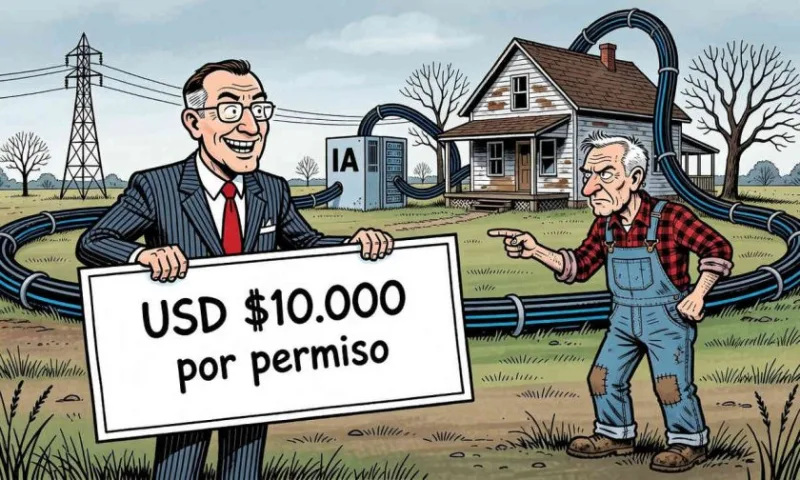 Proyecto de IA de USD 165 millones desata rechazo en Pensilvania