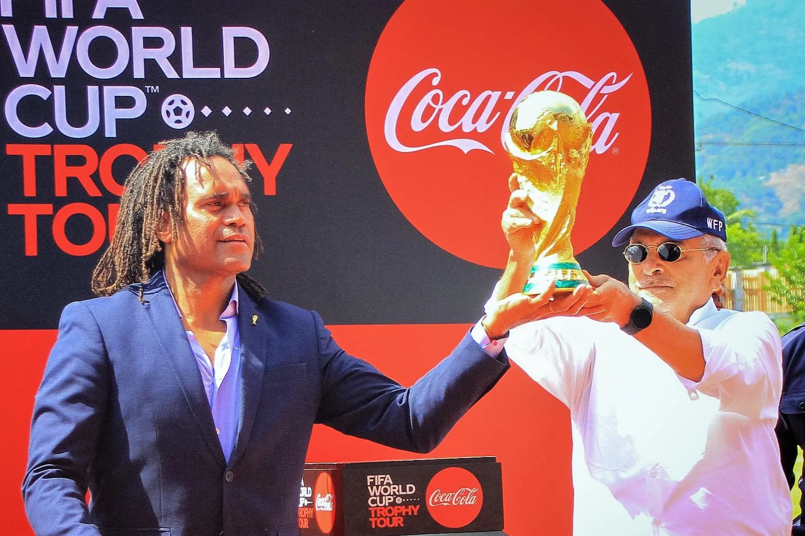 2022 06 11 Christian Karembeu & José Ramos Horta