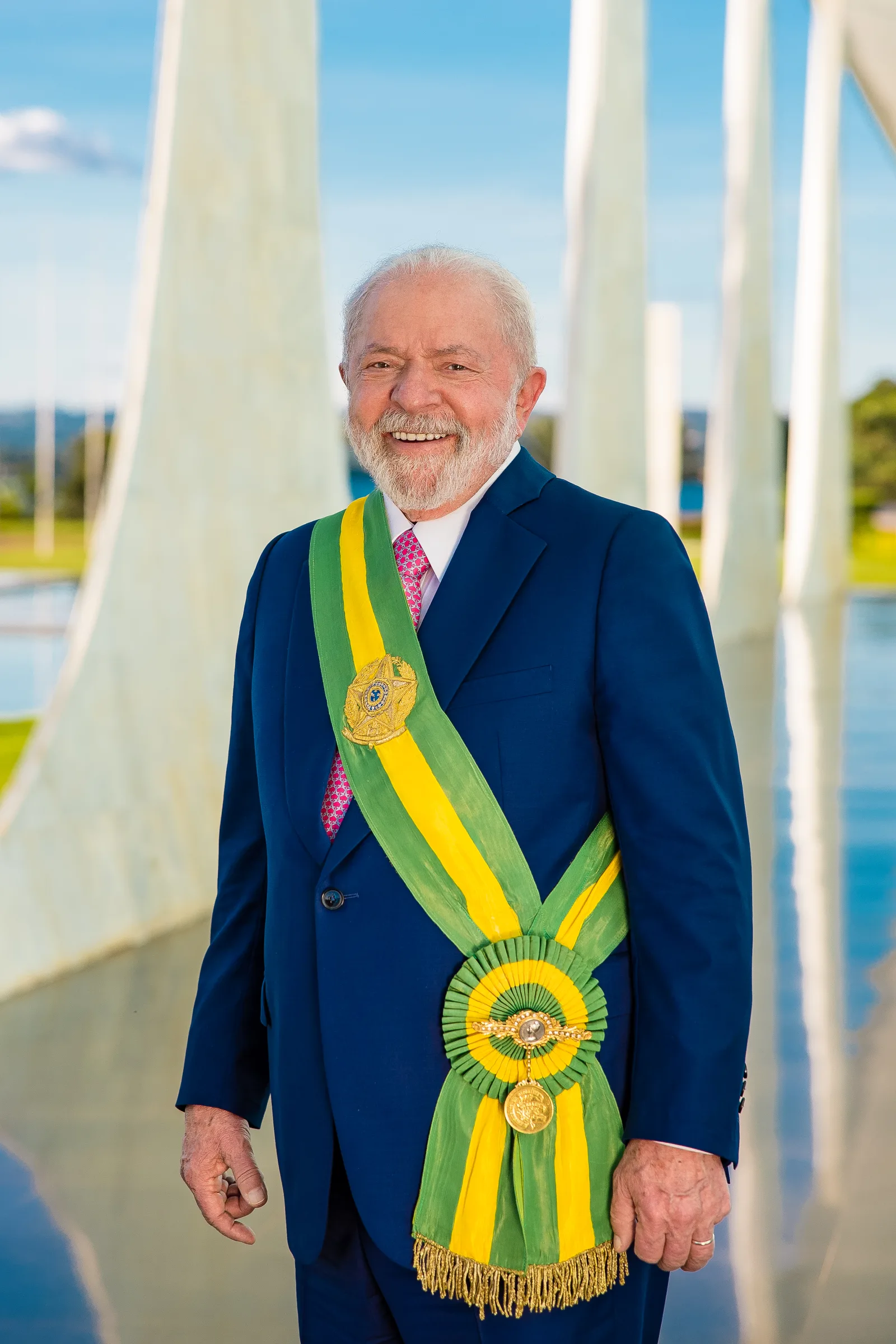 Foto oficial do Presidente da República Luiz Inácio Lula da Silva