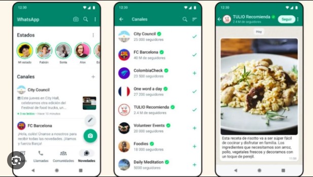 Cómo quitar los Canales de WhatsApp en la app