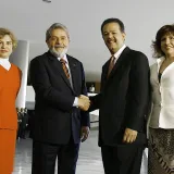Luiz Inácio Lula da Silva & Leonel Fernández 2007Jun20 Brazilia