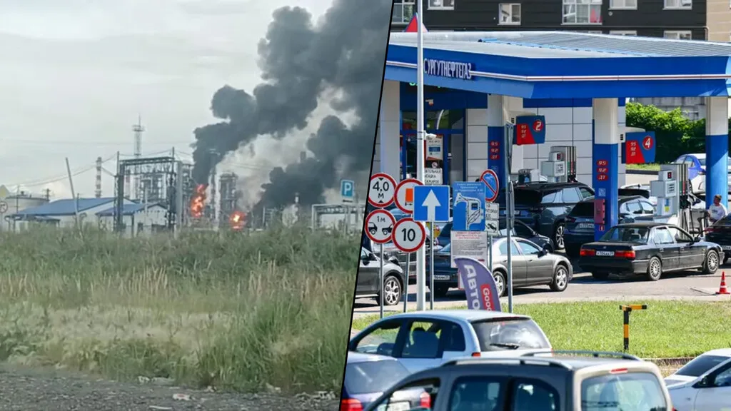 La guerra ya golpea en Rusia: colas de hasta 36 horas por gasolina