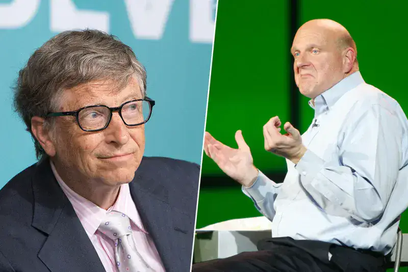 Bill Gates cedió el 8,75% de Microsoft para fichar a Steve Ballmer y la apuesta le salió rentable
