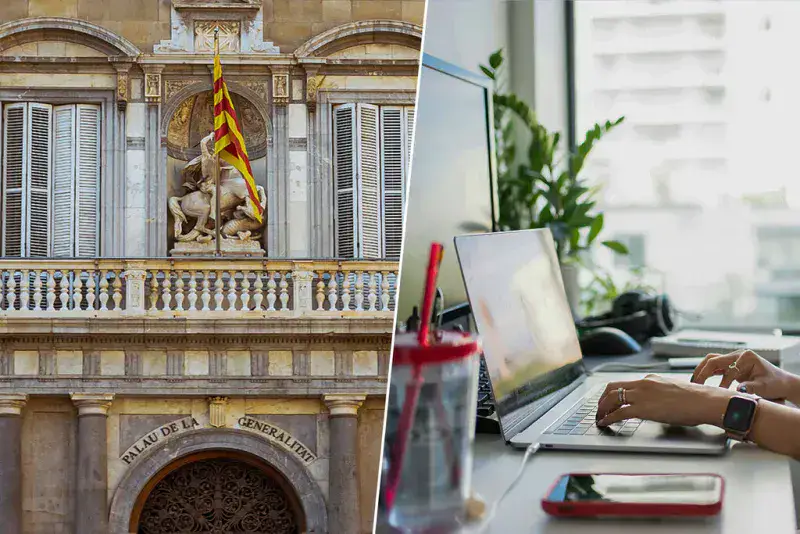 Catalunya ofrece un complemento salarial para incentivar el regreso presencial de sus funcionarios