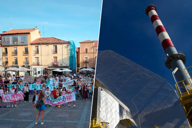 Vecinos del sur de León rechazan una planta de biomasa para 28.000 hogares por su impacto ambiental