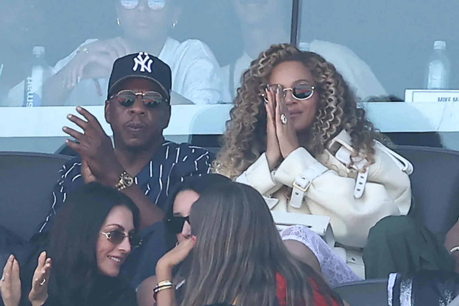 Jagger, Beyoncé y Hollywood coparon la final del Mundial