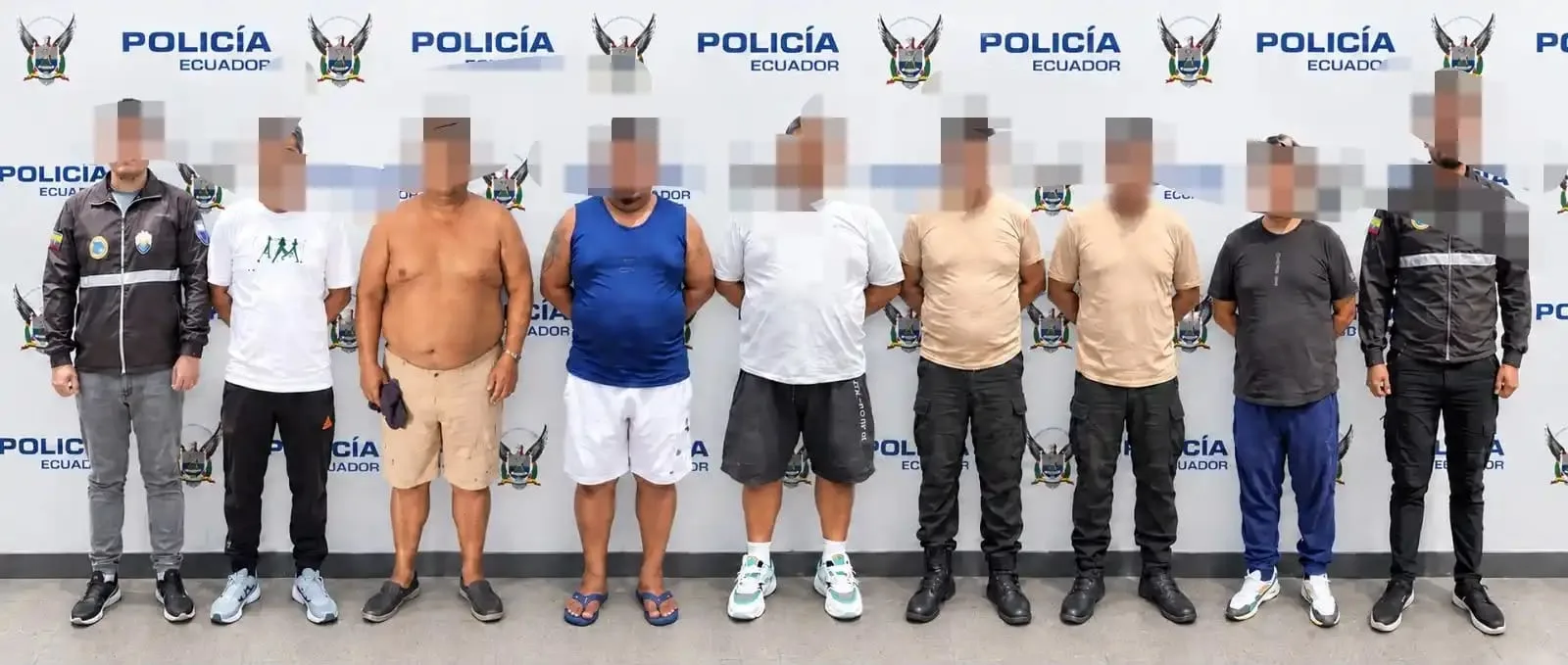 Ecuador detiene a siete por presunto contrabando en dos provincias